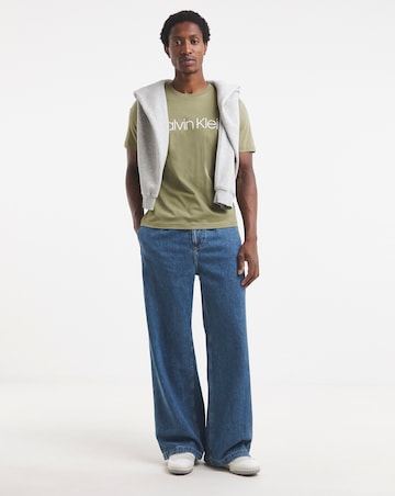 Calvin Klein Jeans Pull On 90s Loose Pant - Medium Denim