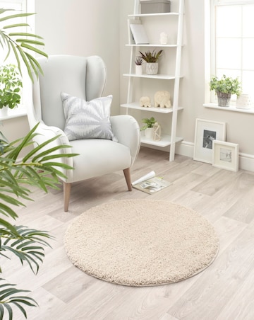 Buddy Washable & Stain Resistant Rug Circle