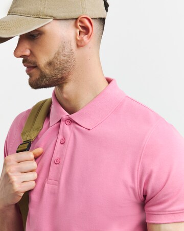 Pure Cotton Pique Polo Long