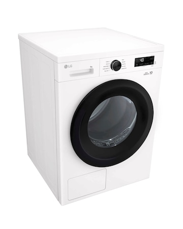 LG X 10 RHX1009NWK 9kg Heat Pump Tumble Dryer - White + Install
