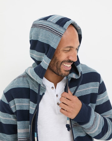 Fatface Trescowe Fleece Zip Through