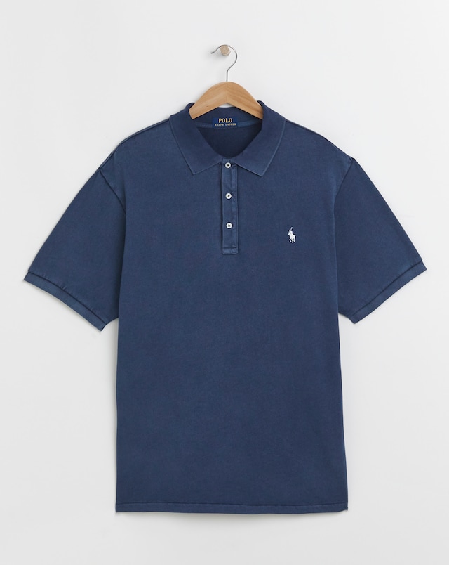 Polo Ralph Lauren Short Sleeve Spa Terry Polo - Navy