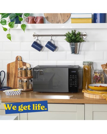 Russell Hobbs RHMT2005B 20L Black Touch Control Digital Microwave
