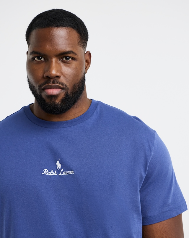Polo Ralph Lauren Short Sleeve Script Logo T-Shirt - Navy