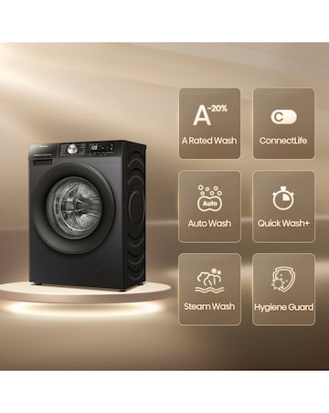 Hisense 3S Series WF3S1043BB3 WiFi-enabled 10kg 1400 Spin Washing Machine - Blac