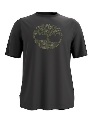 Timberland Kennebec River Tree Logo Black T-Shirt - Black