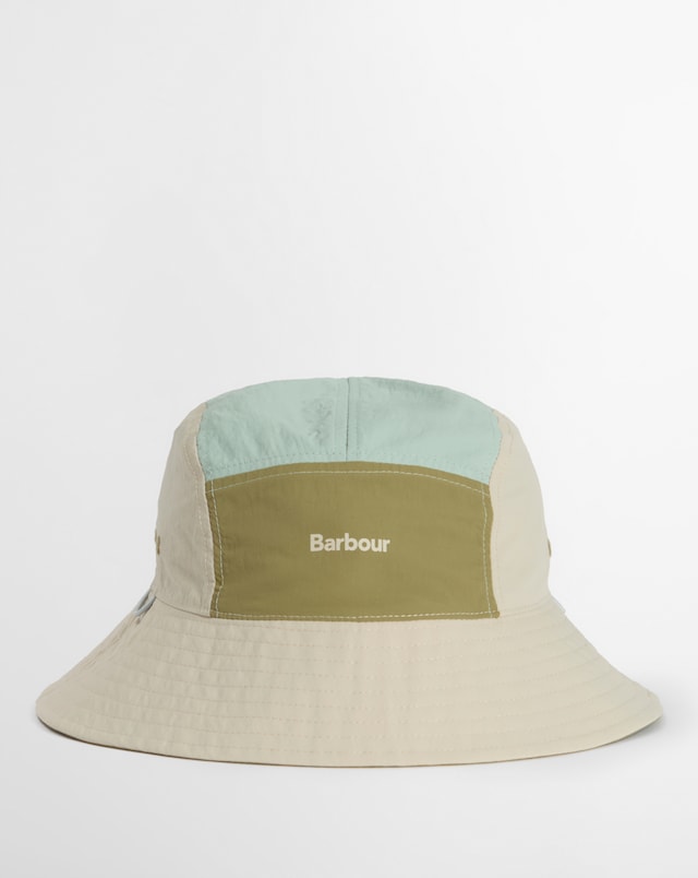 Barbour Festival Reversible Bucket Hat - Olive