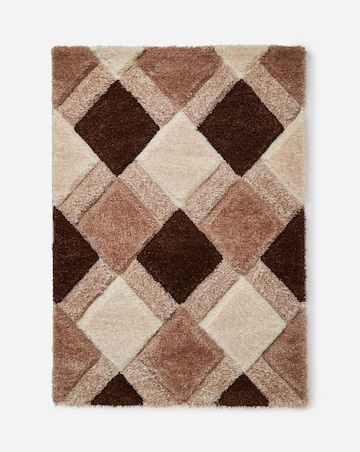 Geo Shaggy Cosy Rug