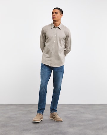 BOSS Stretch Natural Long Sleeve Shirt