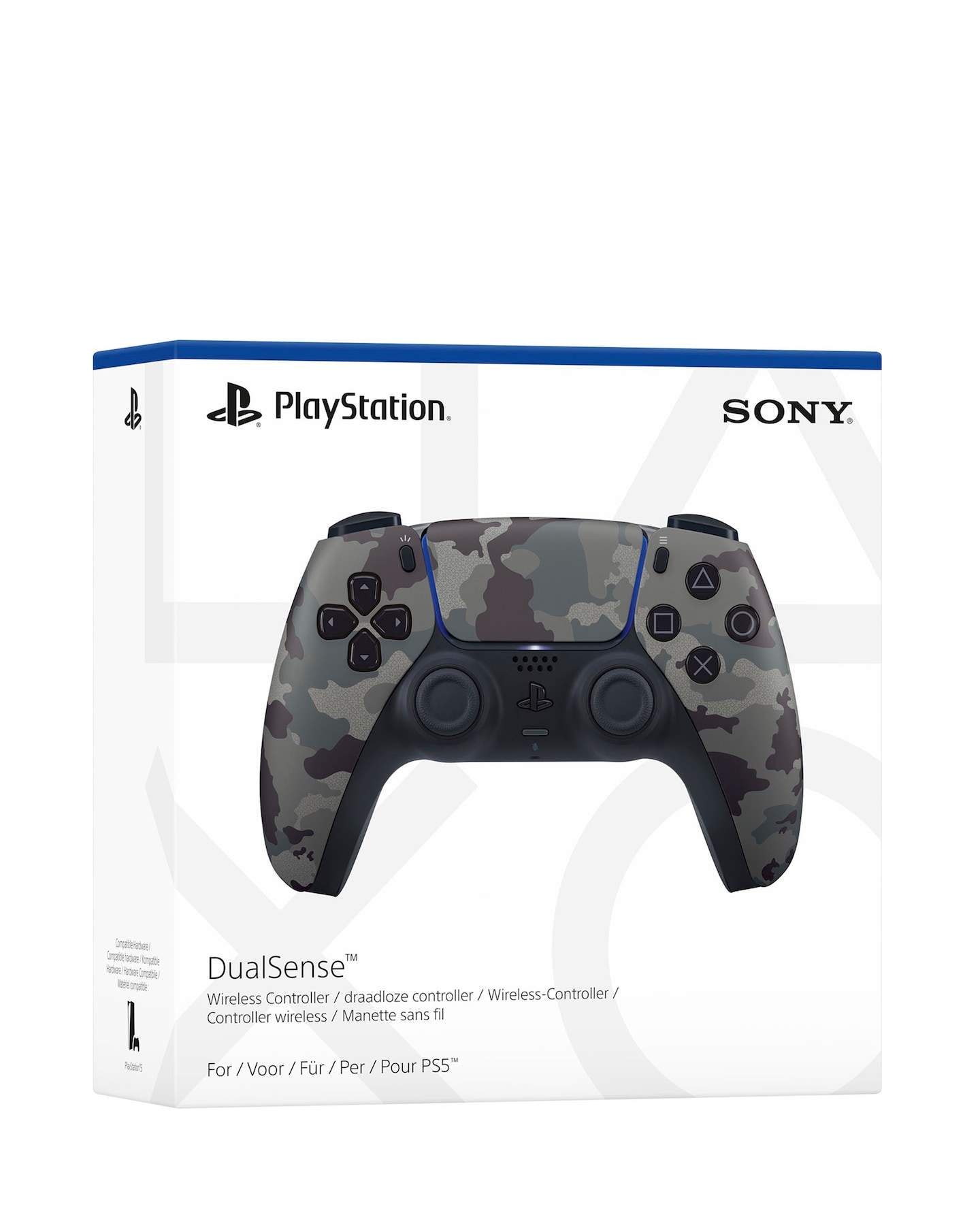 PS5 DualSense Controller Grey Camouflage Jacamo