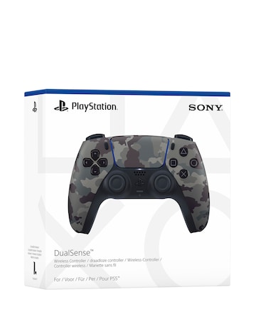 PlayStation 5 DualSense Controller - Grey Camouflage