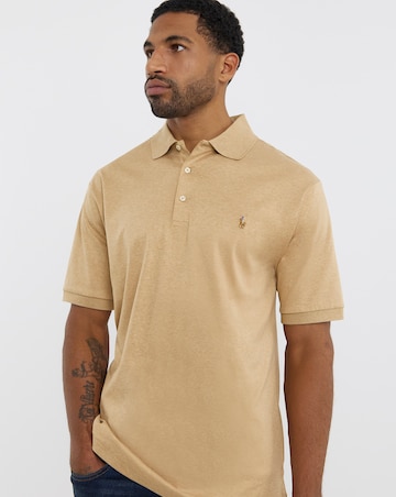 Polo Ralph Lauren Short Sleeve Soft Cotton Polo - Camel