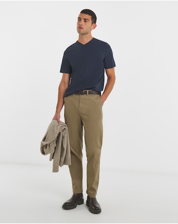 5 Pack Multi V Neck T-Shirts Long