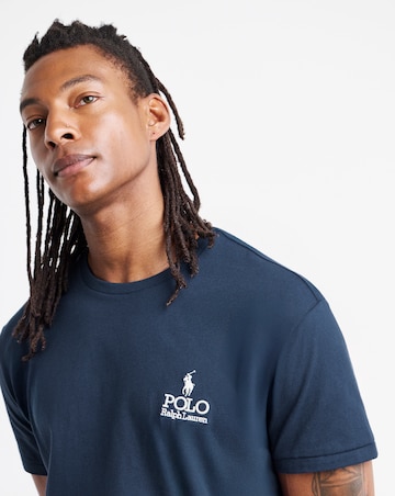 Polo Ralph Lauren Short Sleeve Chest Logo T-Shirt - Navy