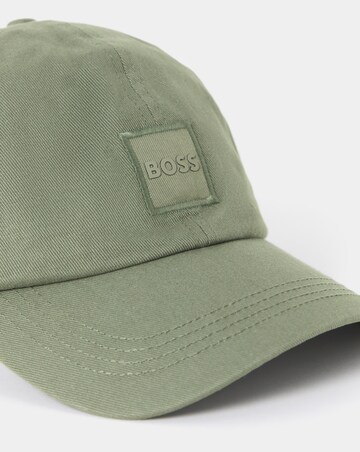 BOSS Patch Logo Cotton Twill Cap - Green