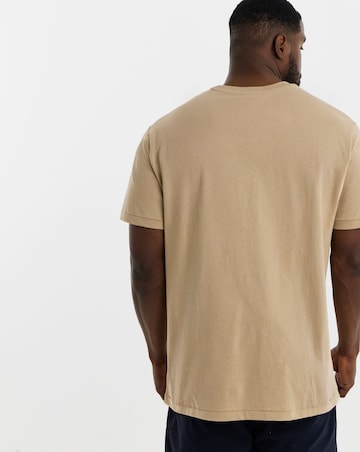 Polo Ralph Lauren Short Sleeve Chest Logo T-Shirt - Beige