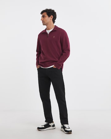 Polo Ralph Lauren Half Zip Sweat - Wine