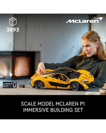 LEGO Technic McLaren P1 Hypercar Set for Adults 42172