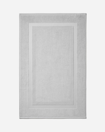 Egyptian Cotton Bathmat Silver Grey