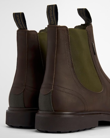 Barbour Hale Chelsea Boot - Dark Brown