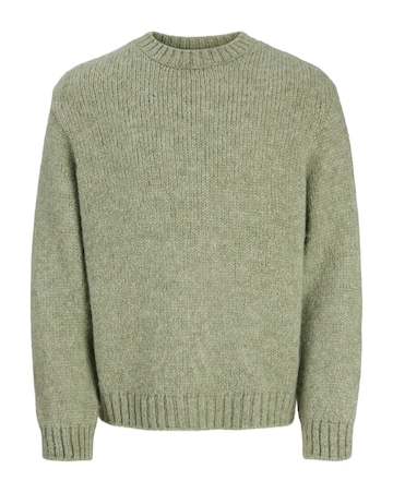 Jack & Jones Carter Knit Jumper - Green