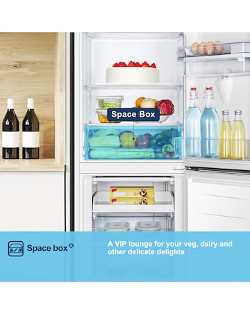 Fridgemaster MC55240DE Fridge Freezer with Water Dispenser