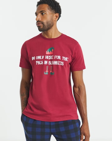 Christmas Graphic Check Pyjamas