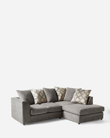 Grace Chenille Right Hand Corner Sofa