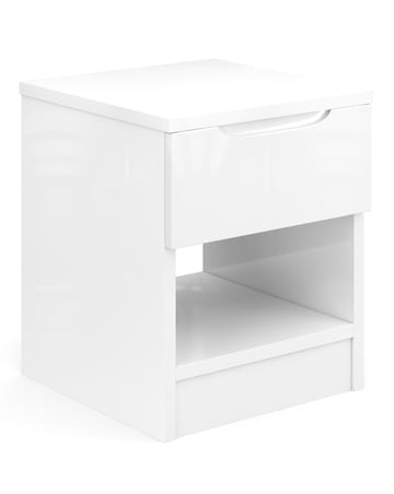 Sorrento Ready Assembled High Gloss Side Table