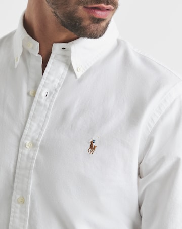 Polo Ralph Lauren Classic Long Sleeve Oxford Shirt - White