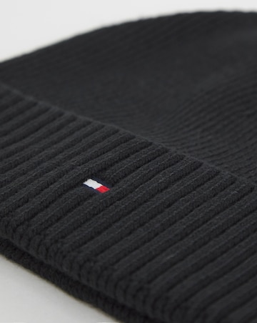 Tommy Hilfiger Flag Pima Cotton Beanie & Glove Gift Set