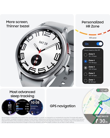 Samsung Galaxy Watch6 Classic 47mm BT - Black