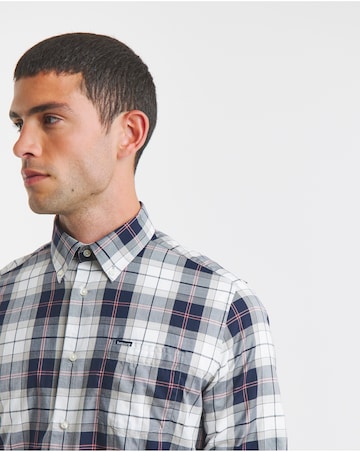 Barbour Wetheram Tailored Tartan Shirt - Blue Tartan