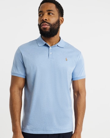 Polo Ralph Lauren Short Sleeve Soft Cotton Polo - Blue