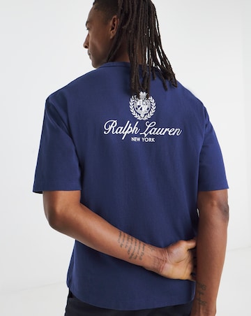 Polo Ralph Lauren Short Sleeve Back Graphic T-Shirt - Navy