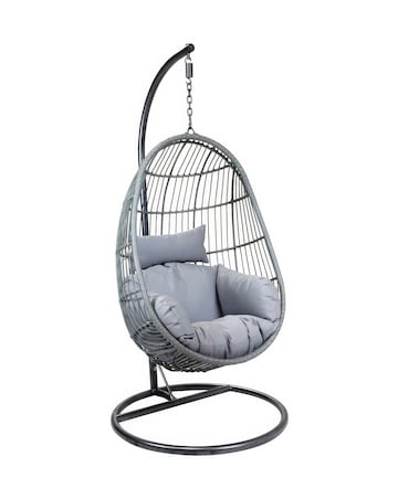 Charles Bentley Rattan Egg Swing Chair