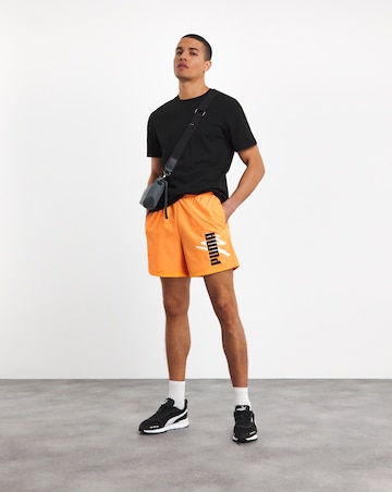 PUMA Essentials Logo Lab Woven 5" Shorts