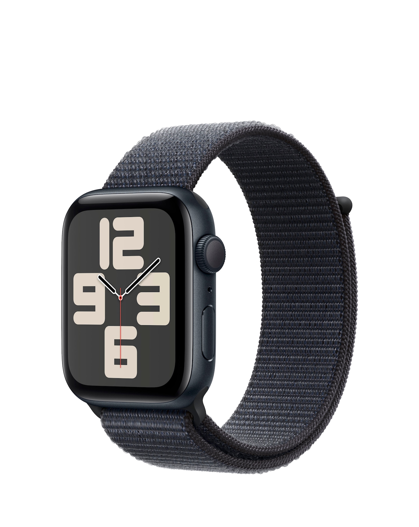 Apple Watch SE GPS 44mm Midnight Aluminium Case with Ink Sport Loop Jacamo