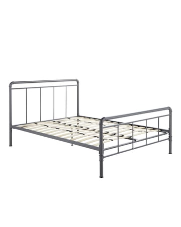 Bowen Metal Bed Frame with 3 Layer Memory Foam Hybrid Mattress