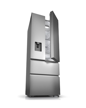 Hisense RF632N4WIE Fridge Freezer - Stainless Steel E Rated