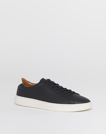Boss Kieran Leather Trainers - Black