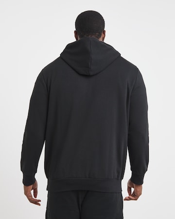 Jack & Jones Mountain Graphic Hoodie - Black