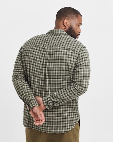 Jack & Jones James Check Shirt Olive