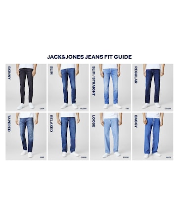 Jack & Jones Glenn Sim Fit Jeans - Blue Denim