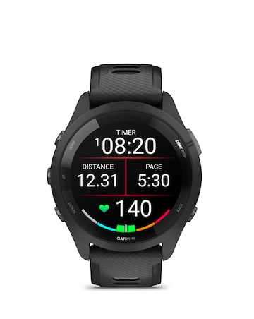 Garmin Forerunner 265 Music Smart Watch - Black/Slate Grey