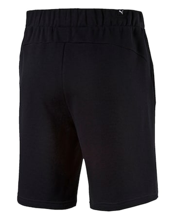 PUMA Black Essential Sweat Shorts