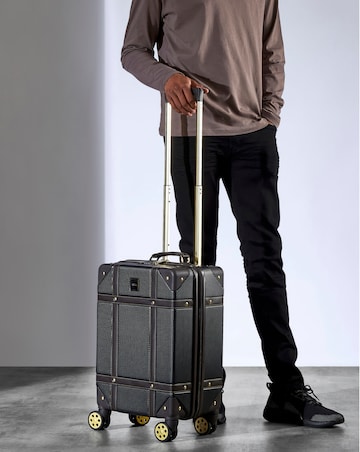 Rock Vintage Cabin Suitcase
