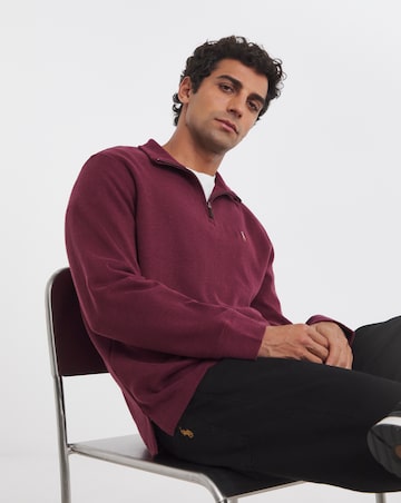 Polo Ralph Lauren Half Zip Sweat - Wine