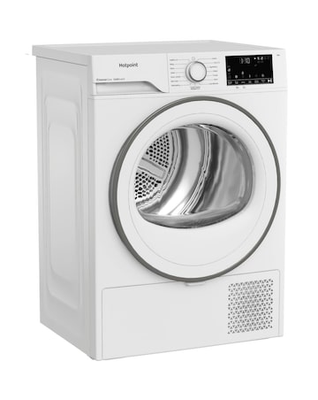 Hotpoint FabicCare C HSD 82M WW UK 8kg Heat Pump Tumble Dryer - White