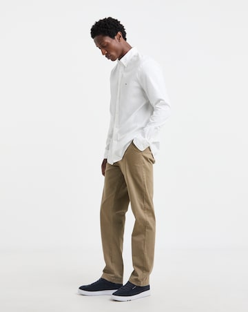 Tommy Hilfiger Long Sleeve Flex Poplin Shirt - White
